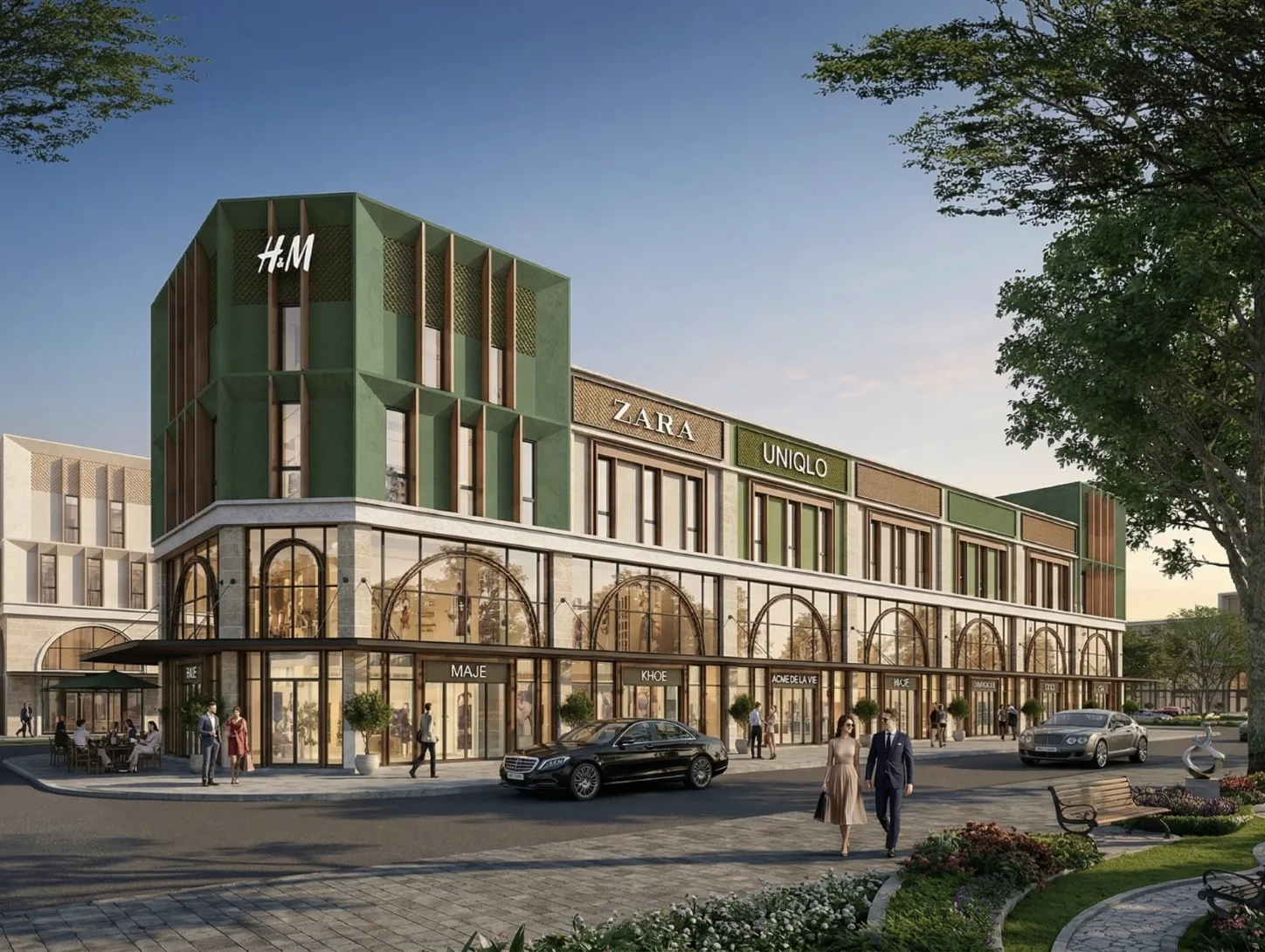 Stripmall Thanh Phú Centre Point - góc phố thương mại tầng trệt